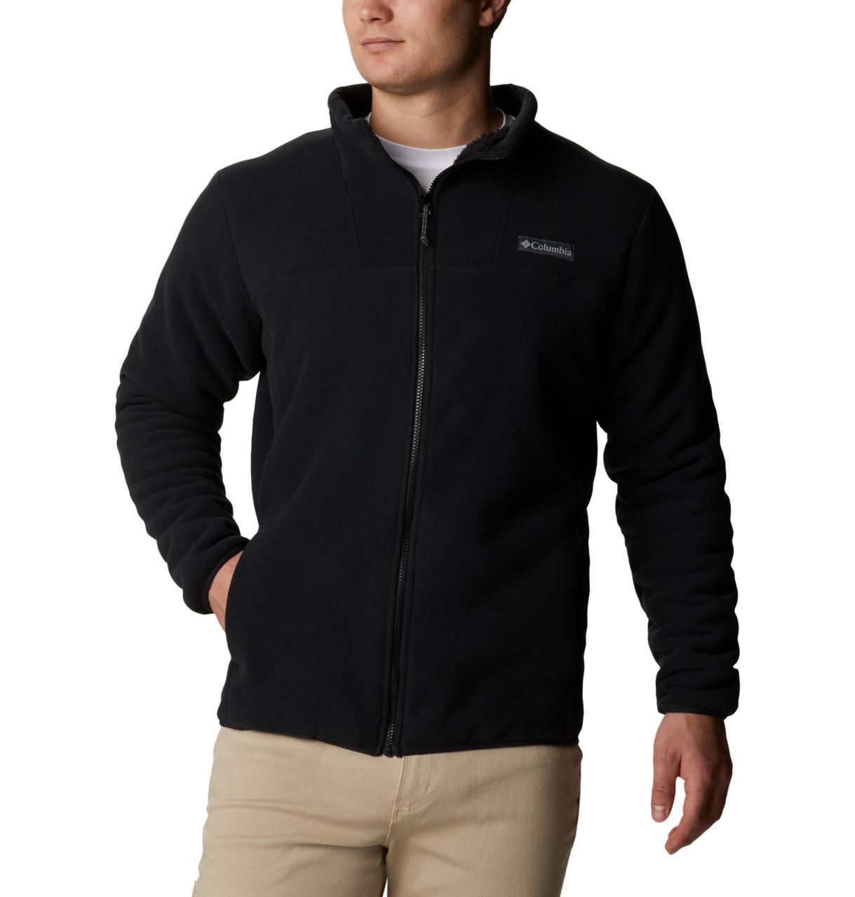 Трикотажна Куртка чоловіча Columbia Winter Pass™ Full Zip арт. 1909124-011 колір: чорний