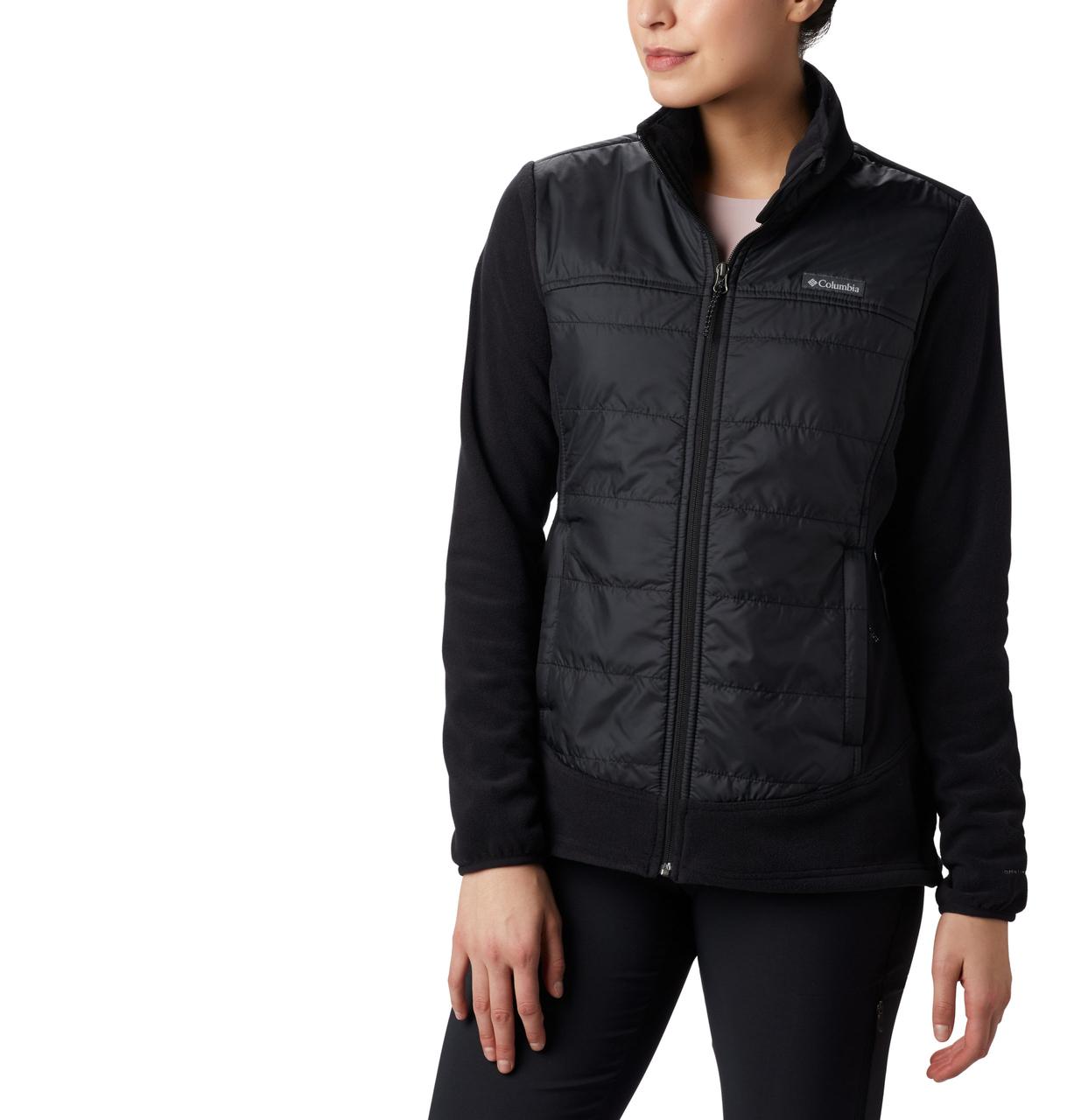 Куртка трикотажна жіноча Columbia Basin Butte™ Fleece Full Zip арт. 1861081-010 колір: чорний