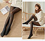 Теплі колготки з імітацією карпонових колготок жіночі Розмір S, фото 5