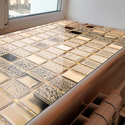 Покриття для підвіконня, м’яке скло з фотодруком 35х100 см ПО-tx22-0010, фото 1