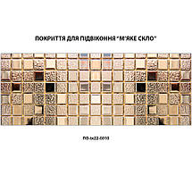 Покриття для підвіконня, м’яке скло з фотодруком 35х100 см ПО-tx22-0010, фото 4