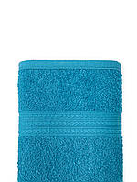 Махровое полотенце Bayram 100х180 голубой светлый