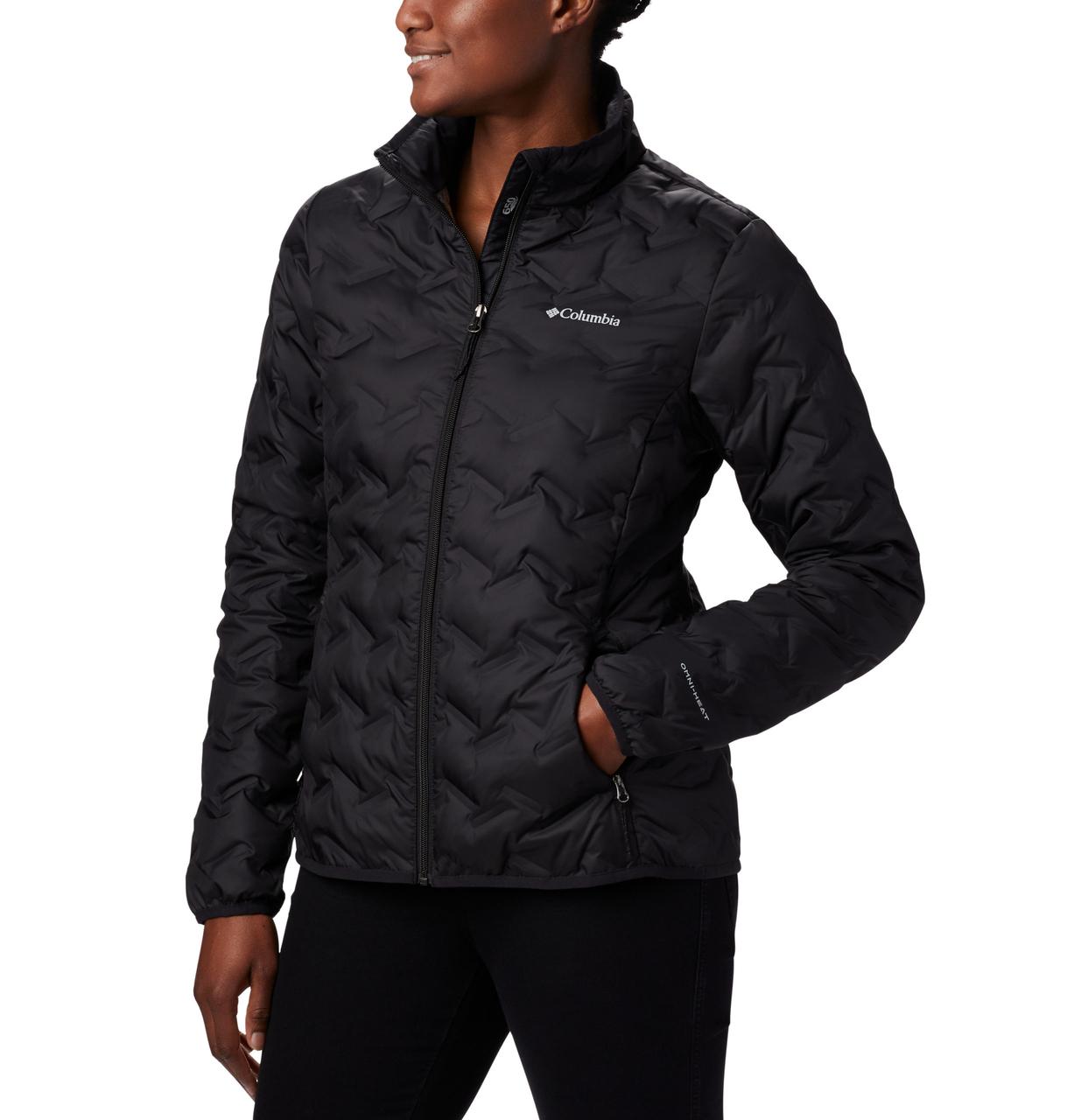 Куртка жіноча пухова Columbia Delta Ridge™ Down Jacket арт. 1875921-010 колір: чорний