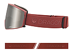 Гірськолижна маска Dragon Alliance PXV2 Mauve 2 лінзи Lumalens Silver Ionized/Lumalens Light Rose, фото 2