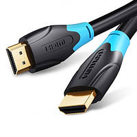 Кабель видео Vention HDMI 2.0 4K 3D 1M черный AACBF HDMI - кабели