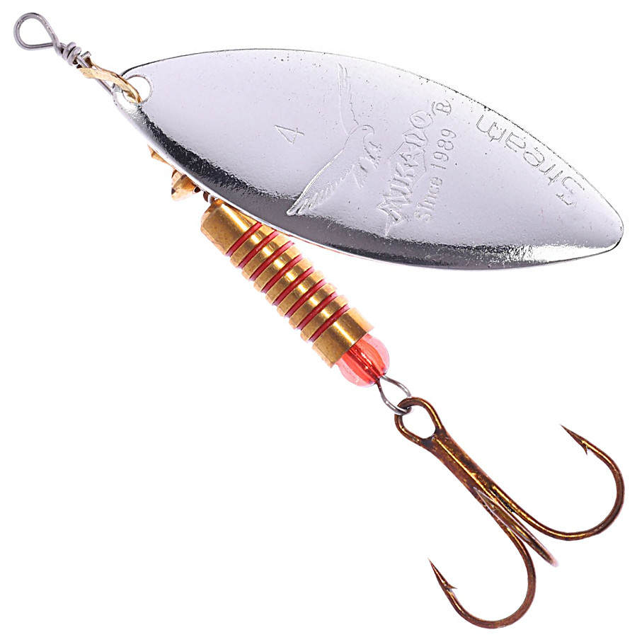 Блесна-вертушка Mikado Stream № 1 4гр silver/00, фото 1