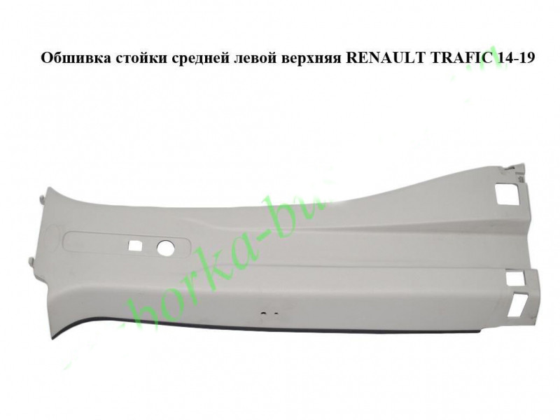 Обшивка стійки середньої лівої верхня RENAULT TRAFIC 3 14- (РЕНО ТРАФІК)