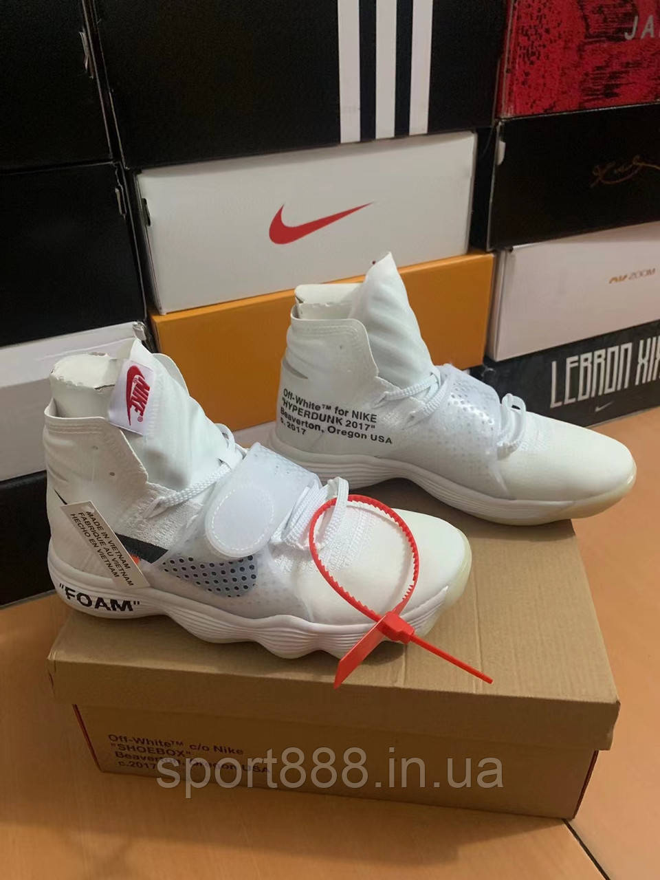 White low sales hyperdunks