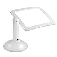 Збільшувальне скло 3Х з підсвічуванням, настільна лупа