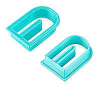 Пластиковая форма магнитика для продавливания фигур из полимерной глины.