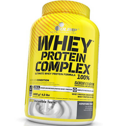 Концентрат сироваткового протеїну (білка) OLIMP Whey Protein Complex 100% 1.8 kg хіт продажів, фото 1