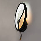 Чорне світлодіодне бра 9 Вт на три режими D-9101/1BK, фото 2