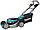 Самохідна акумуляторна газонокосарка Makita DLM462PT4 (2х18 В, 4х5 А*год, 460 мм), фото 4