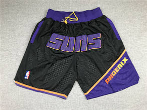 Чорні баскетбольні шорти Фінікс Санс Just Don Phoenix Suns NBA