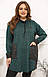 Жіноча вільна туніка великих розмірів із горловиною, фото 4