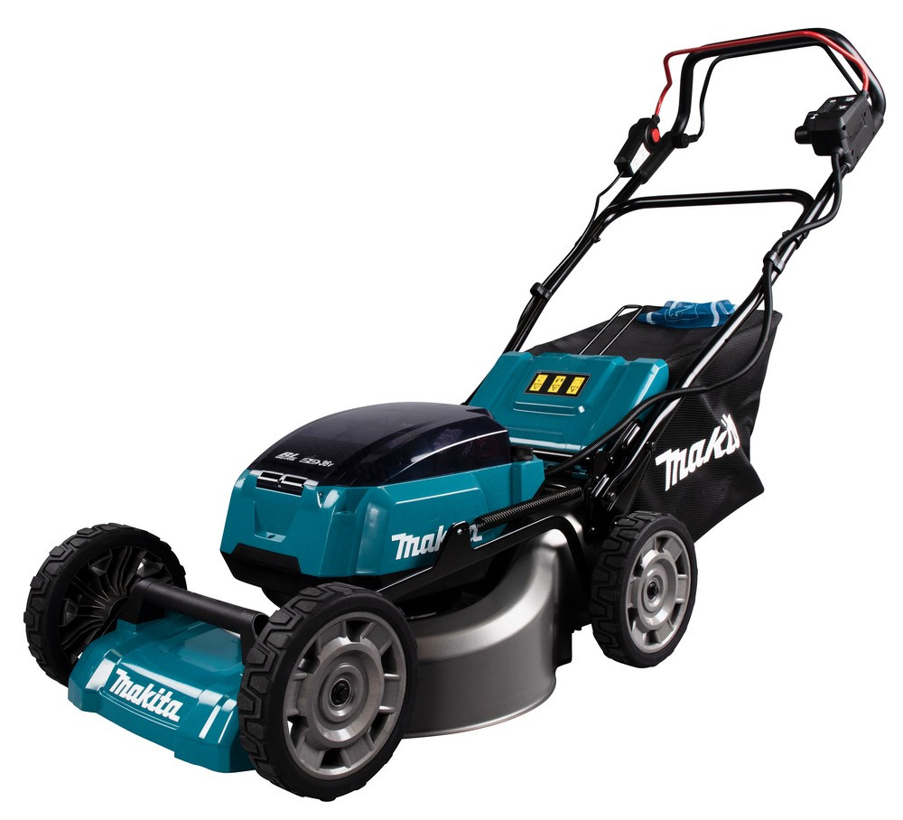 Самохідна акумуляторна газонокосарка Makita DLM462PT4 (2х18 В, 4х5 А*год, 460 мм)