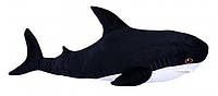 М'яка іграшка Акула Fancy БЛОХЕЙ 100 см — Велика Чорна, IKEA