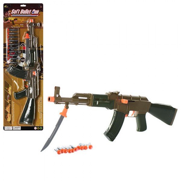 Автомат з кулями-присосками ББ 558-30 58 см ID 3942002