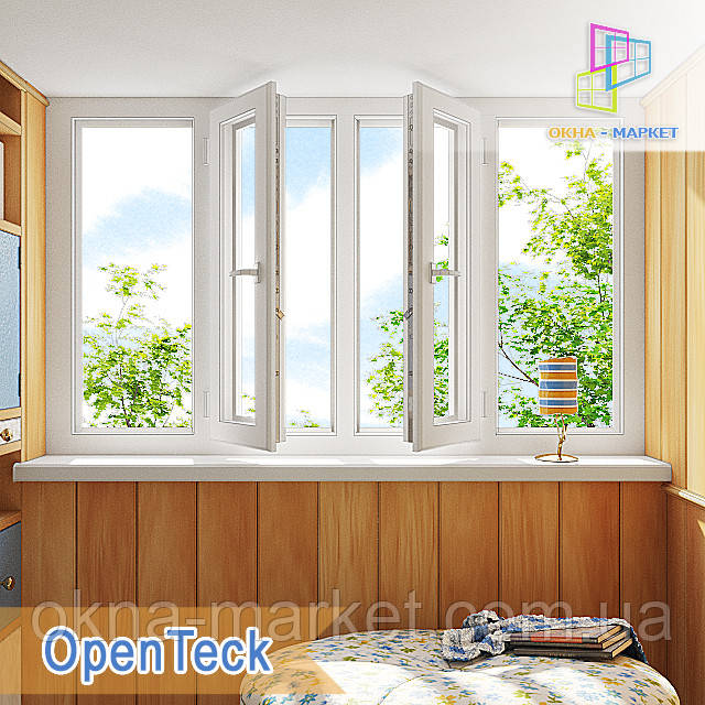 Пластикова лоджія з профільних систем Openteck ціни ➜™ Вікна Маркет Пластикова лоджія з профільних систем Openteck ціна ➜™ Вікна Маркет