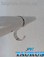 Крючки S-формы из нж полосы под круглую трубу D32мм. для полотенцесушителей; ThermoPulse chrome