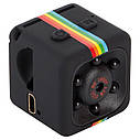 Міні камера OMG SQ11 1080P, кольорова камера відео спостереження з записом звуку і нічним баченням, фото 3