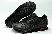 Підліткові кросівки Reebok Classic Leather чорні, фото 6