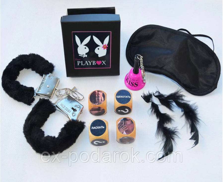 Набір для дорослих із наручниками "PLAYBOX".