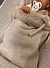 Реалістична дитяча лялька новонароджений реборн силіконовий дівчинка немовля Террі 42 см Бежевий, фото 5