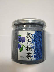 Синя ма-тя (матча) анган (блакитна) у банці, натуральна