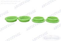 Ремкомплект свечного колодца ГАЗ 3302 (ЗМЗ 406 дв) (новый образец) (зеленый) силикон ПТП