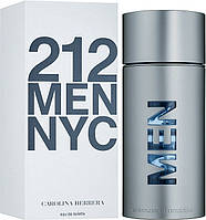 Оригинал Carolina Herrera 212 Men 100 ml TESTER туалетная вода