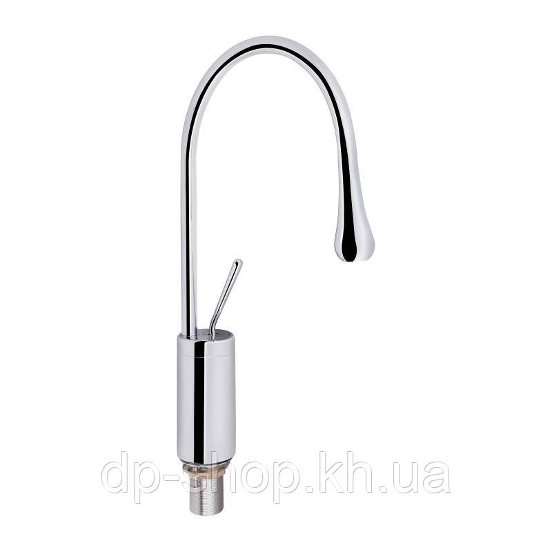 Змішувач для раковини Qtap Virgo з поворотним виливом високий QTVIR1066H103C Chrome, фото 1
