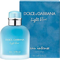 Оригинал Dolce Gabbana Light Blue Eau Intense Pour Homme 100 ml ( Дольче Габбана Лайт Блю )