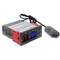 Контроллер влажности и температуры STC-3028 Терморегулятор, Цифровой термостат 220В 10А