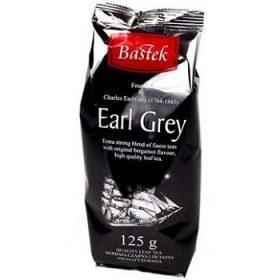 Чай чорний листовий Bastek Earl Grey з бергамотом, 125 г, Польща