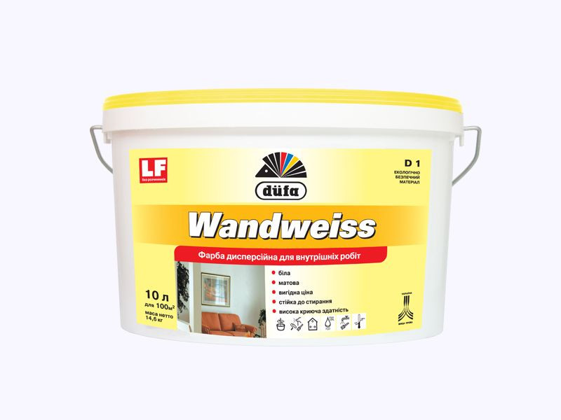 Фарба Wandweiss Дюфа 14кг
