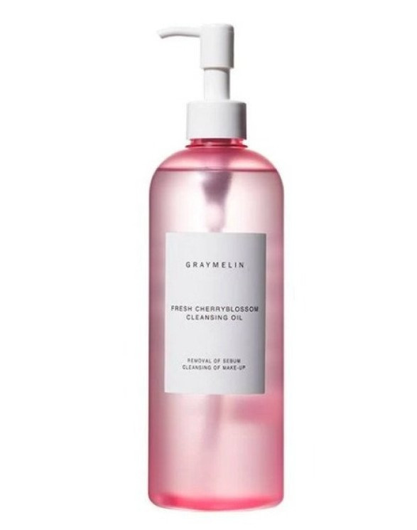 Легка гідрофільна олія Graymelin Fresh Cherry Blossom Cleansing Oil 400 мл