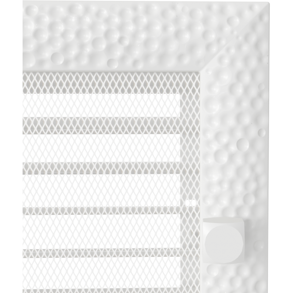 Решітка Venus біла з жалюзями 17x30