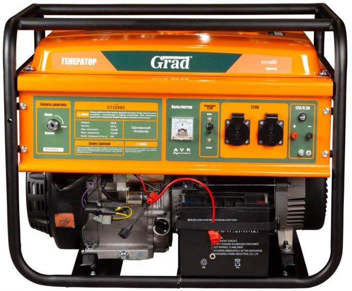 Генератор бензиновий Grad 7.0/7.5 кВт