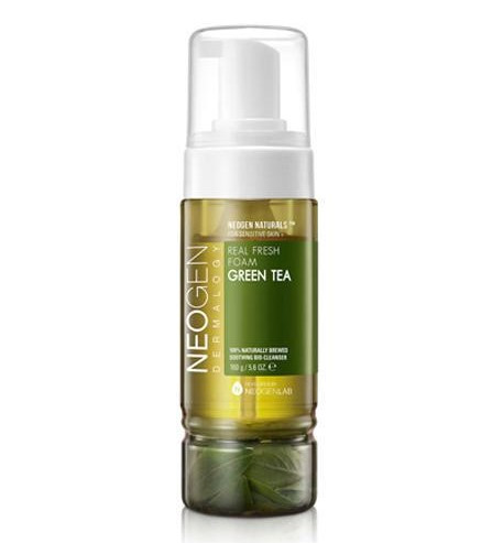 Заспокійлива пінка для вмивання із зеленим чаєм Neogen Real Fresh Green Tea Foam Cleanser 160 мл