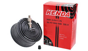 Камера Kenda 26" 1.3/8-1.75 DV, чорний (O-D-0031)