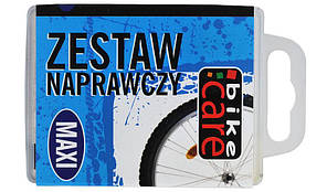 Ремкомплект Bike Care + клей і наждачний папір (A-PZ-0440)