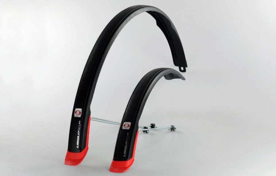 Крила Simpla Ubiquit SDL 28" 50 мм чорний / червоний (BLK075)