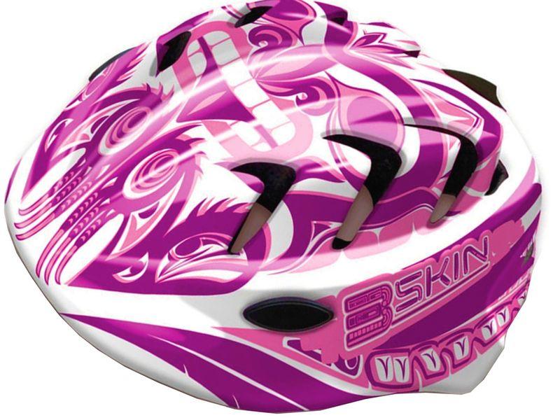 Шолом велосипедний B-Skin Kidy Pro, фіолетовий (KAS026) — 52-56 см
