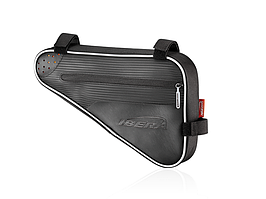 Сумка під раму кутова Ibera IB-FB2 чорний (SAI039)