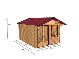 Будівництво дерев'яних будинків із профільованого бруса