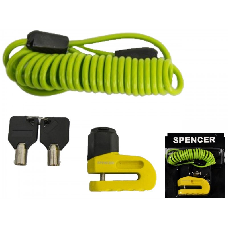 Замок Spencer ZS3216 5.5 мм під ключ, на ротор (ZS3216)