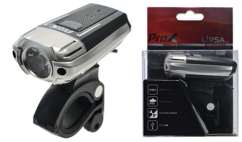 Фара передня ProX Ursa 1 Led 300 Lm USB (a-O-b-p-0225)