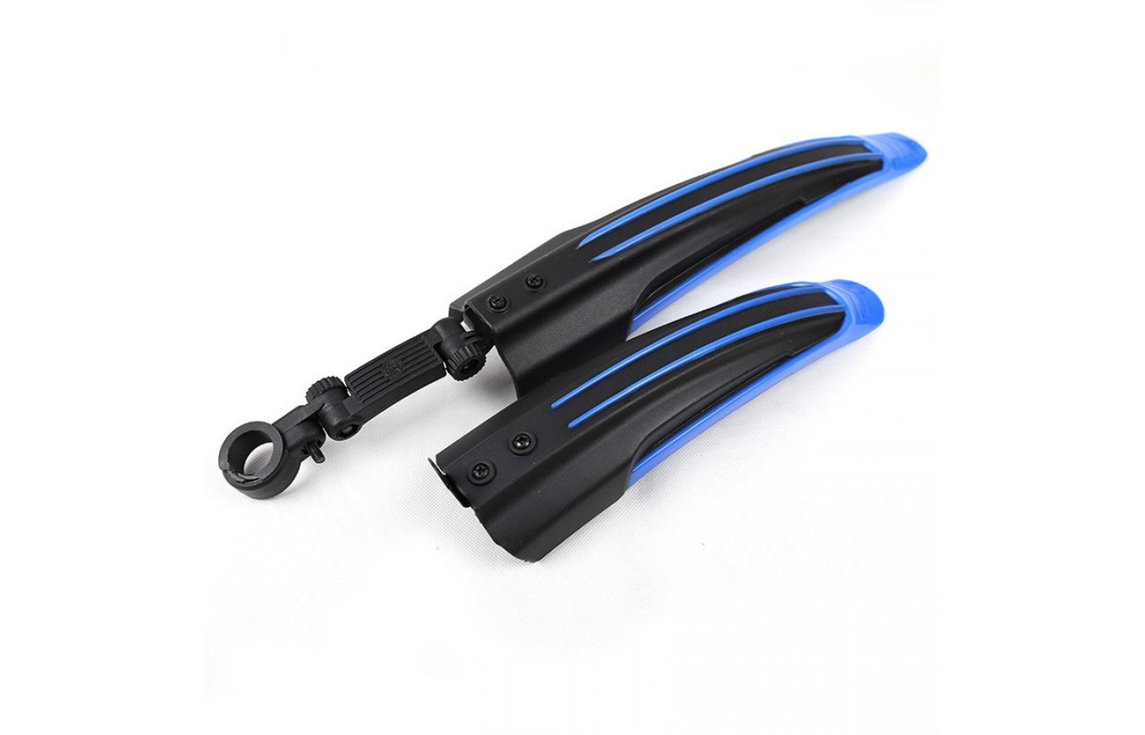 Крила переднє та заднє 24-26 чорний/синій (dnb-002blue)