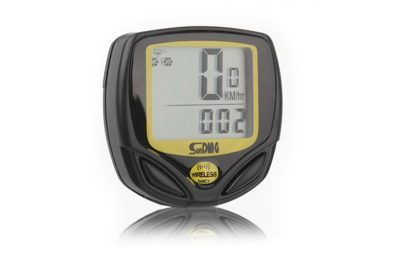 Велокомп'ютер SunDing SD-548C 14 функцій, бездротовий (SD-548C)